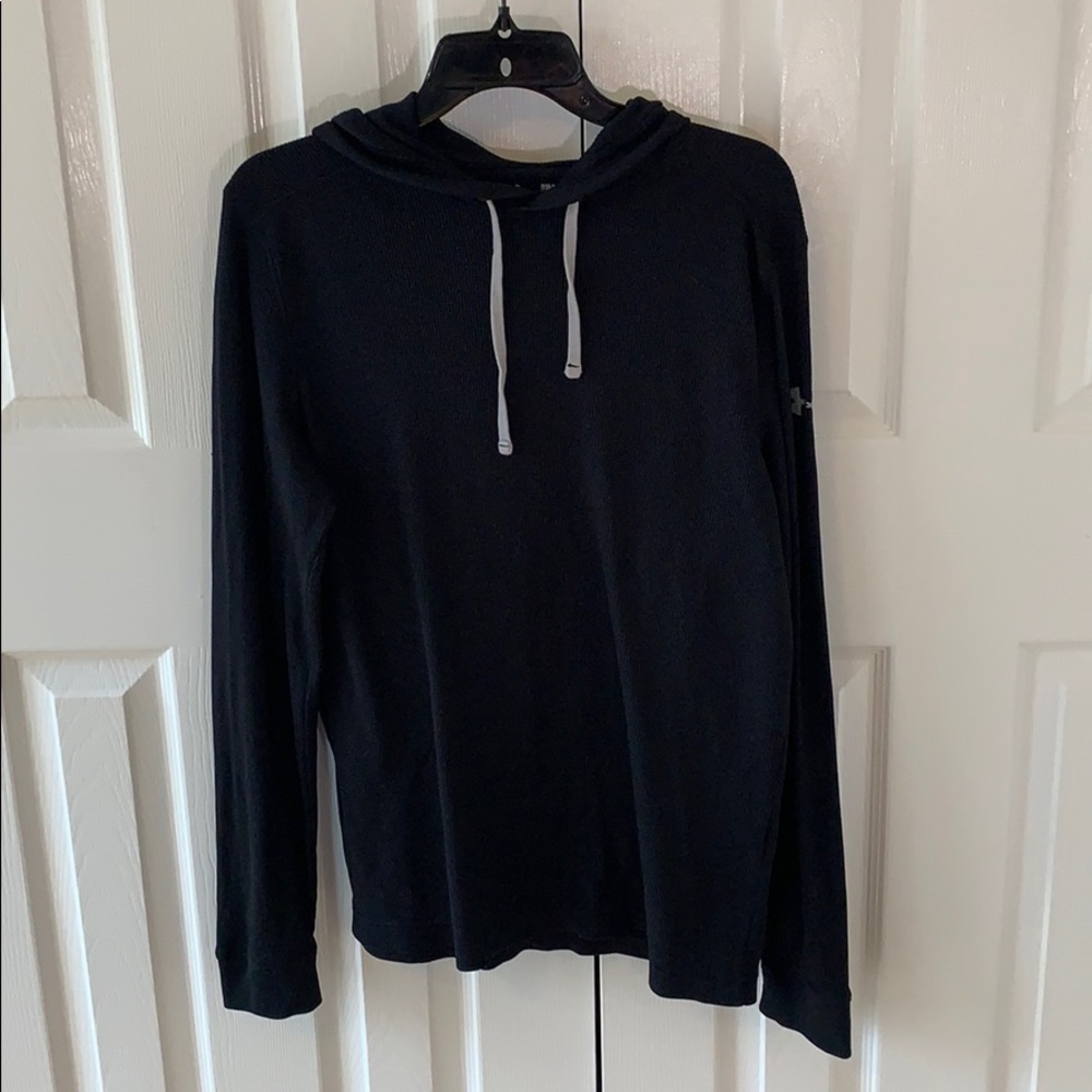Under Armour black hoodie. Lightweight.